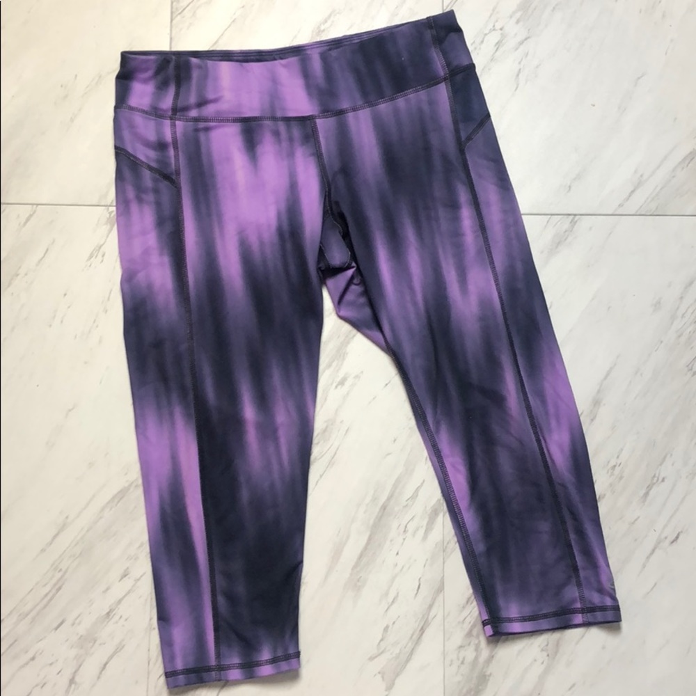 Running pants running shorts leggings purple
